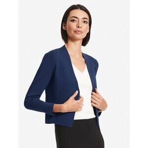 NWT M.M.LaFleur The Sant Ambroeus 3.0 Jardigan Regent Blue